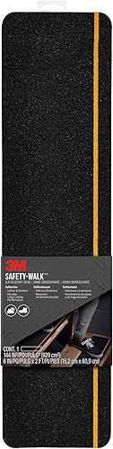 Banda reflectora 7768NA de la gama Safety-Walk de 3M, 6 x 24 pulgadas