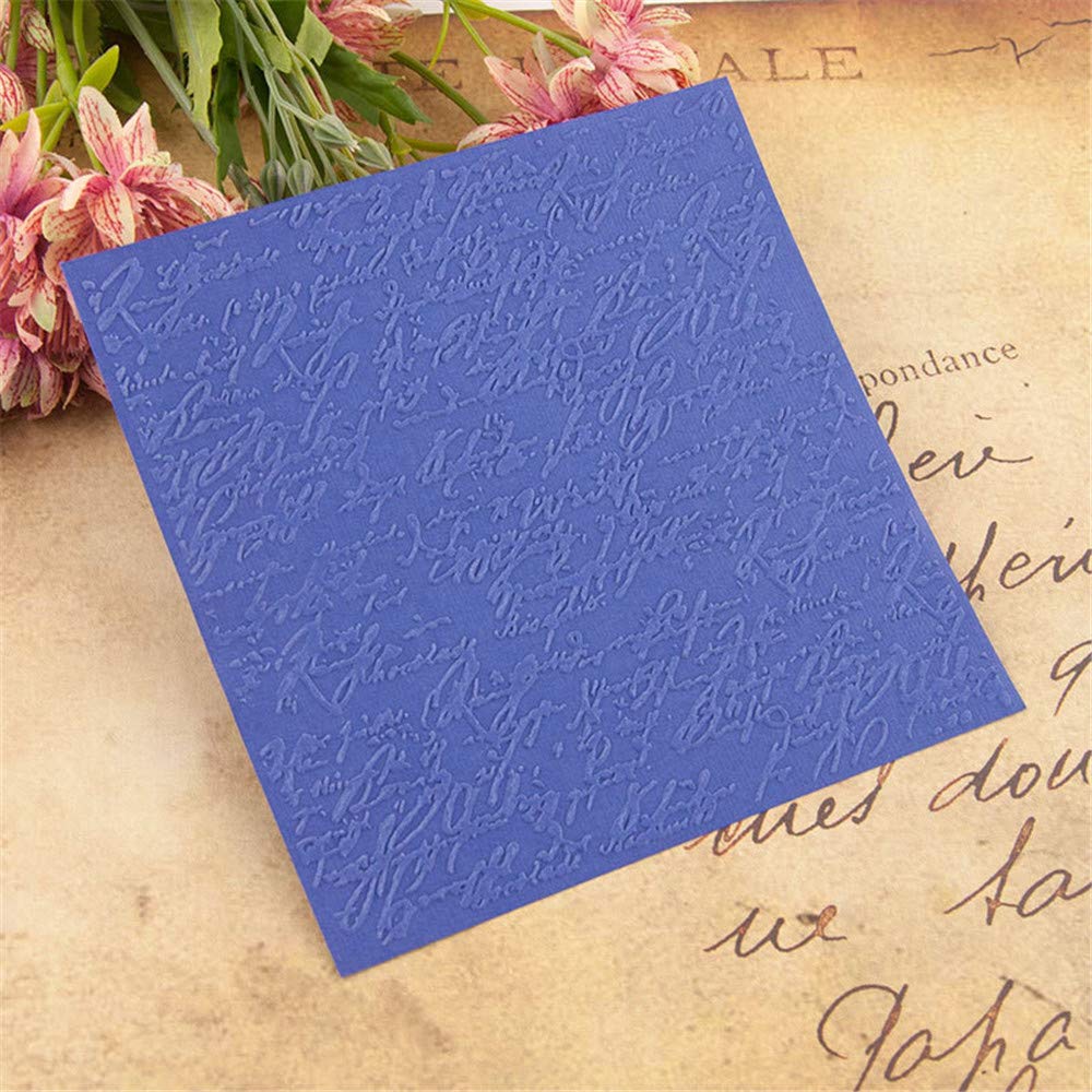 Vaessen Creative Embossing Template Folder, Christmas, for adding textures, patterns and backgrounds on cards or scrapbooking pages, 15 x 15 cm, silver