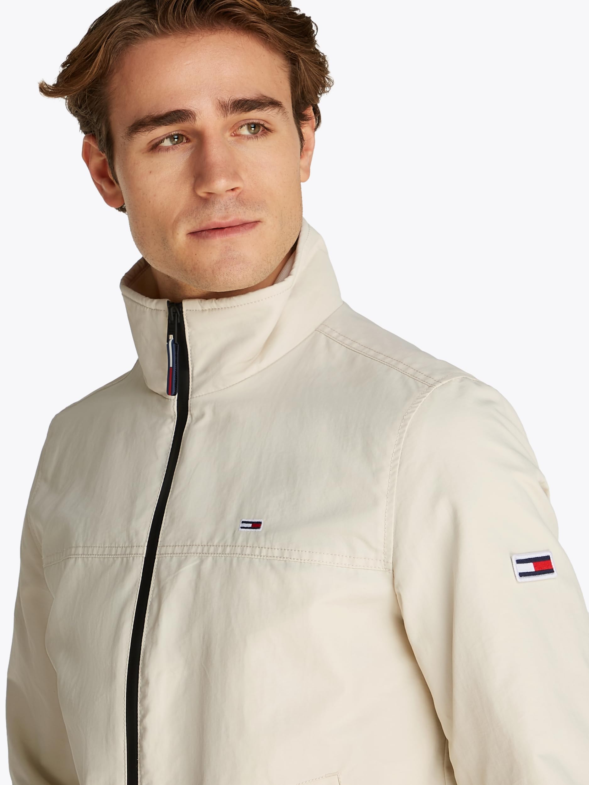 Tommy Jeans Giacca Uomo Essential Casual Giacca da Mezza Stagione