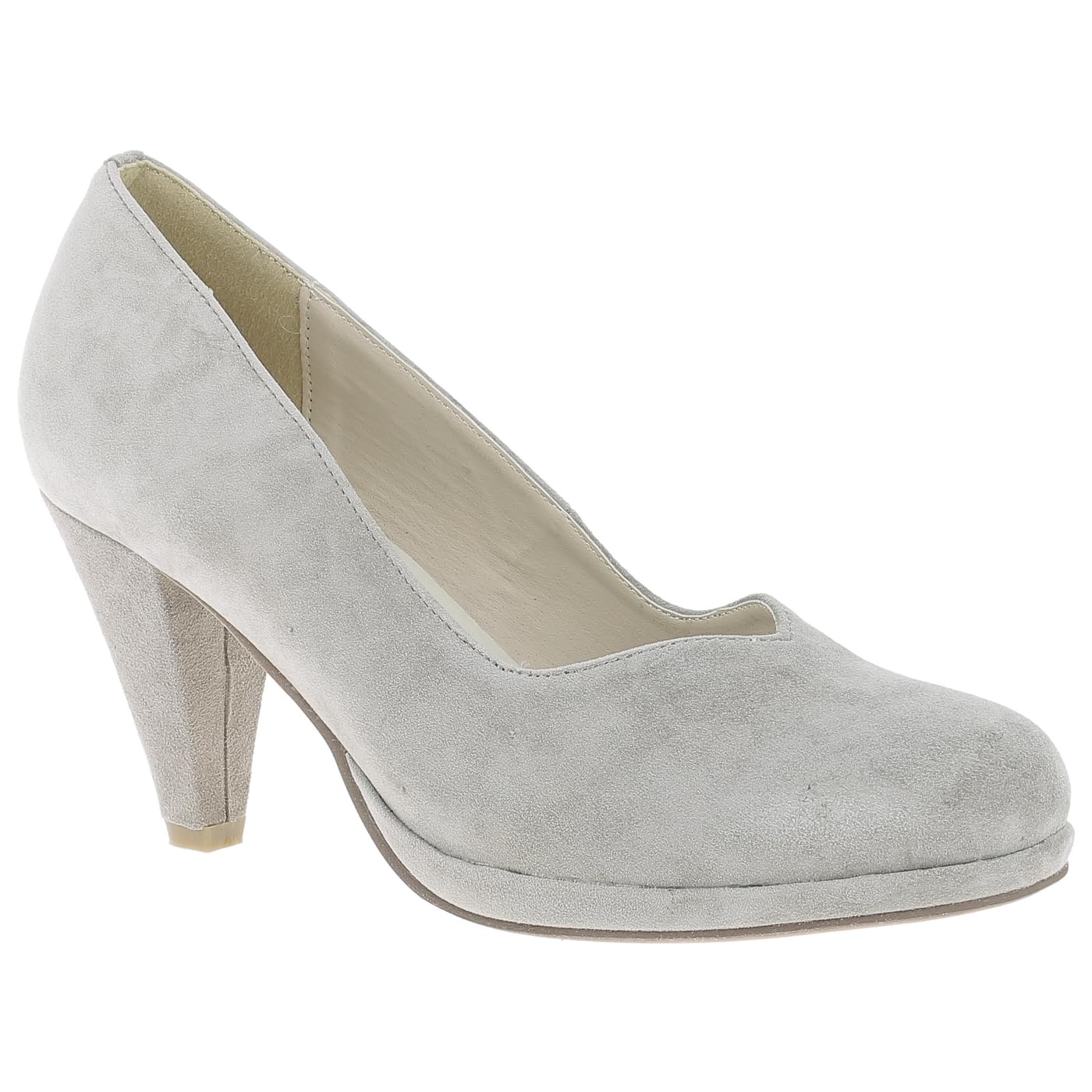 HIRSCHKOGEL Women's Stone Court Shoes, 39 EU, Stone, 7 UK