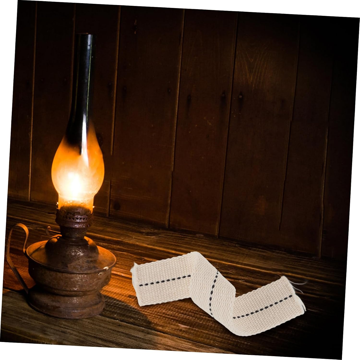 Cotton Oil Lamp Wick for Oil Lamp and Lantern Replacement