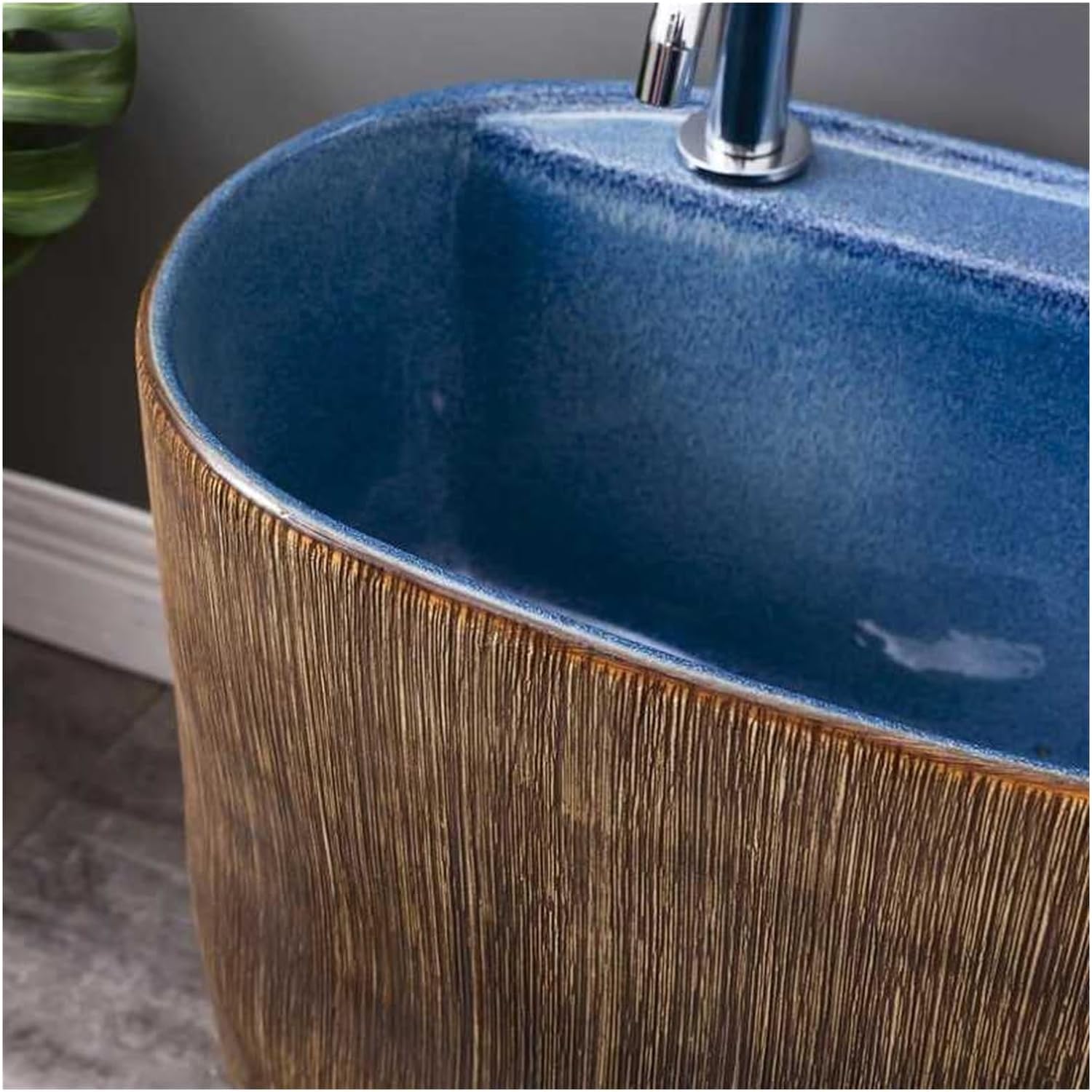 Przenośny komercyjny mop podłogowy, umywalka, ceramika, mop artystyczny, umywalka, rzeźbiony mop, basen, domowa ceramika artystyczna, balkon, umywalka łazienkowa, zewnętr