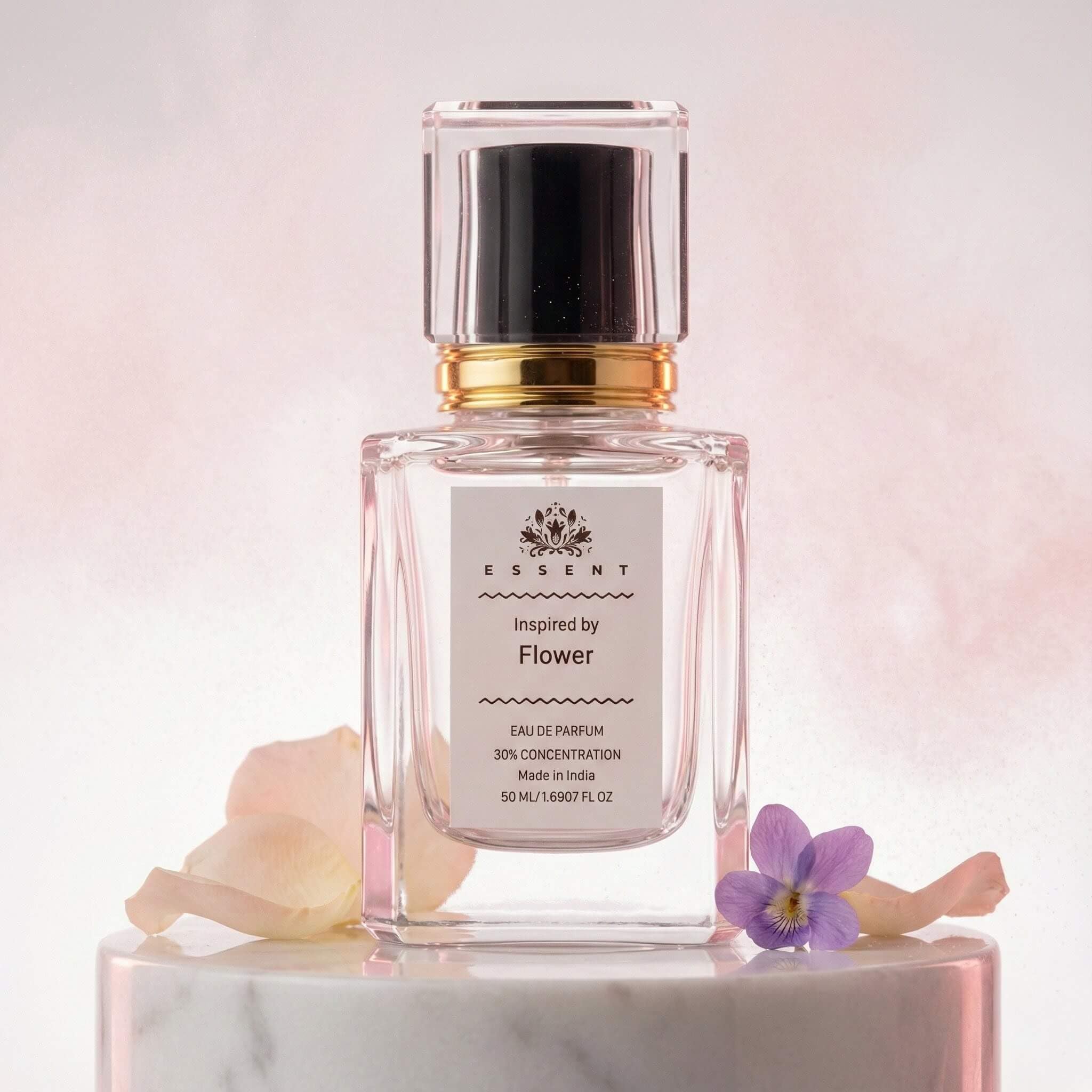 Essent Flower | Inspired by KEN-ZO Flower | Elegant Floral Eau de Parfum | Long-Lasting Powdery & Sweet Fragrance (30 ml)-image-32
