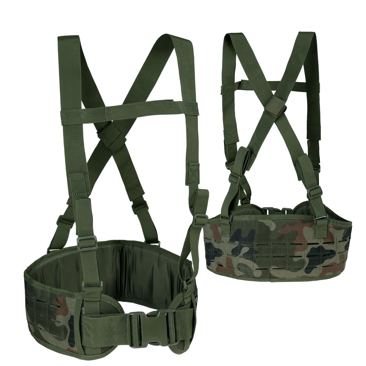 Pas Taktyczny Szelki Pasoszelki Do Ładownic Molle Laser Cut wz.93
