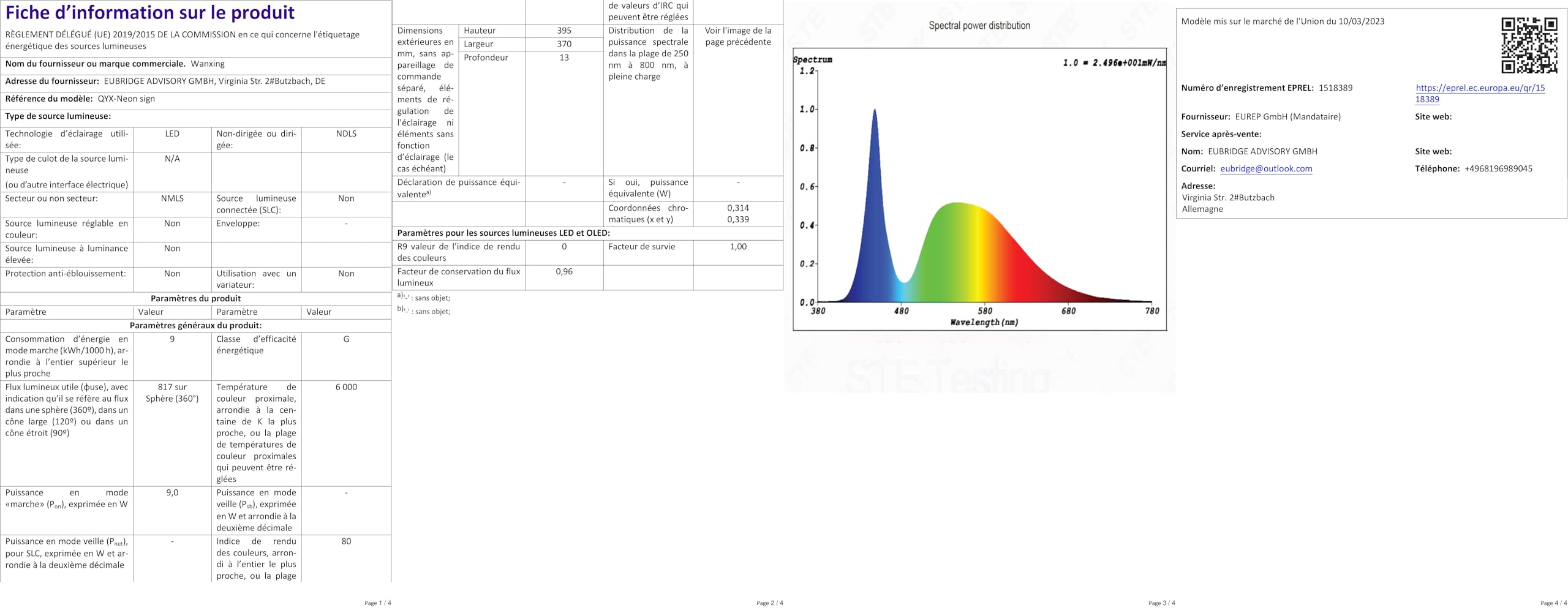 Lampe Néon LED En Acrylique Pour Chambre à Coucher, Chambre D