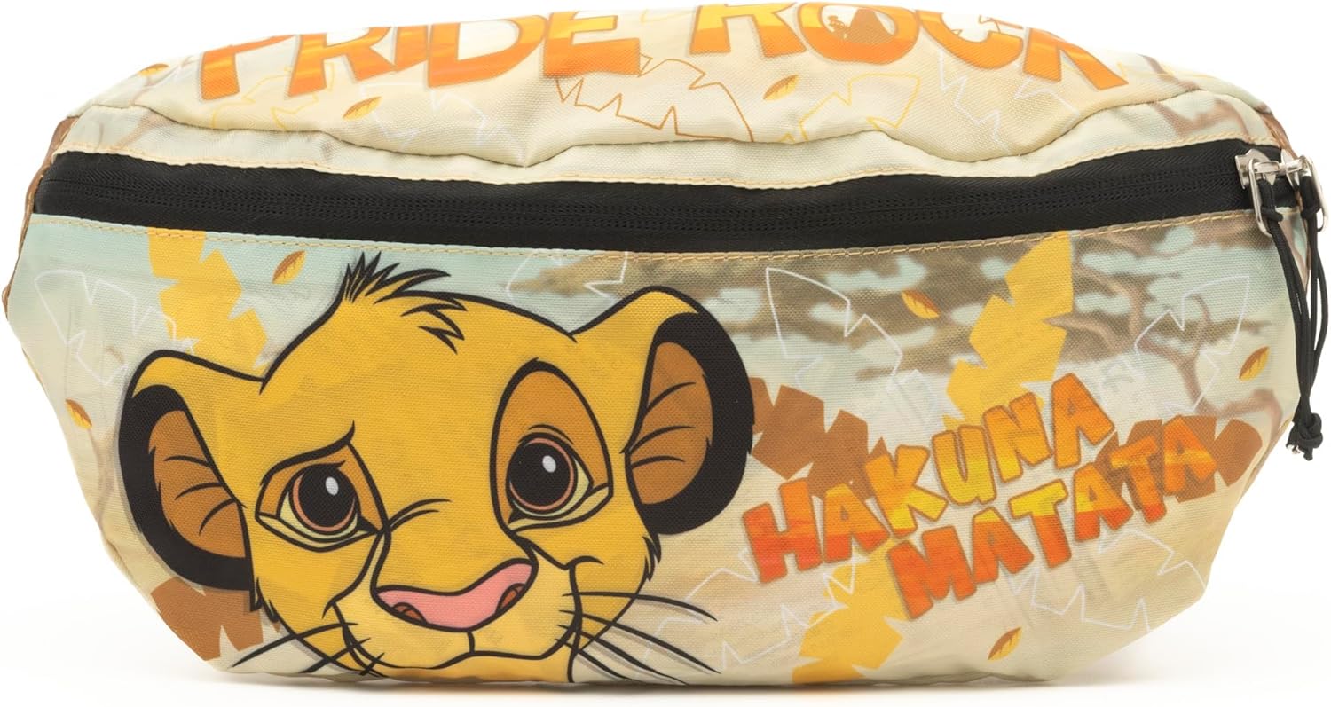 Wondapop Lion King Lightweight Packable Hip Pack/Crossbody