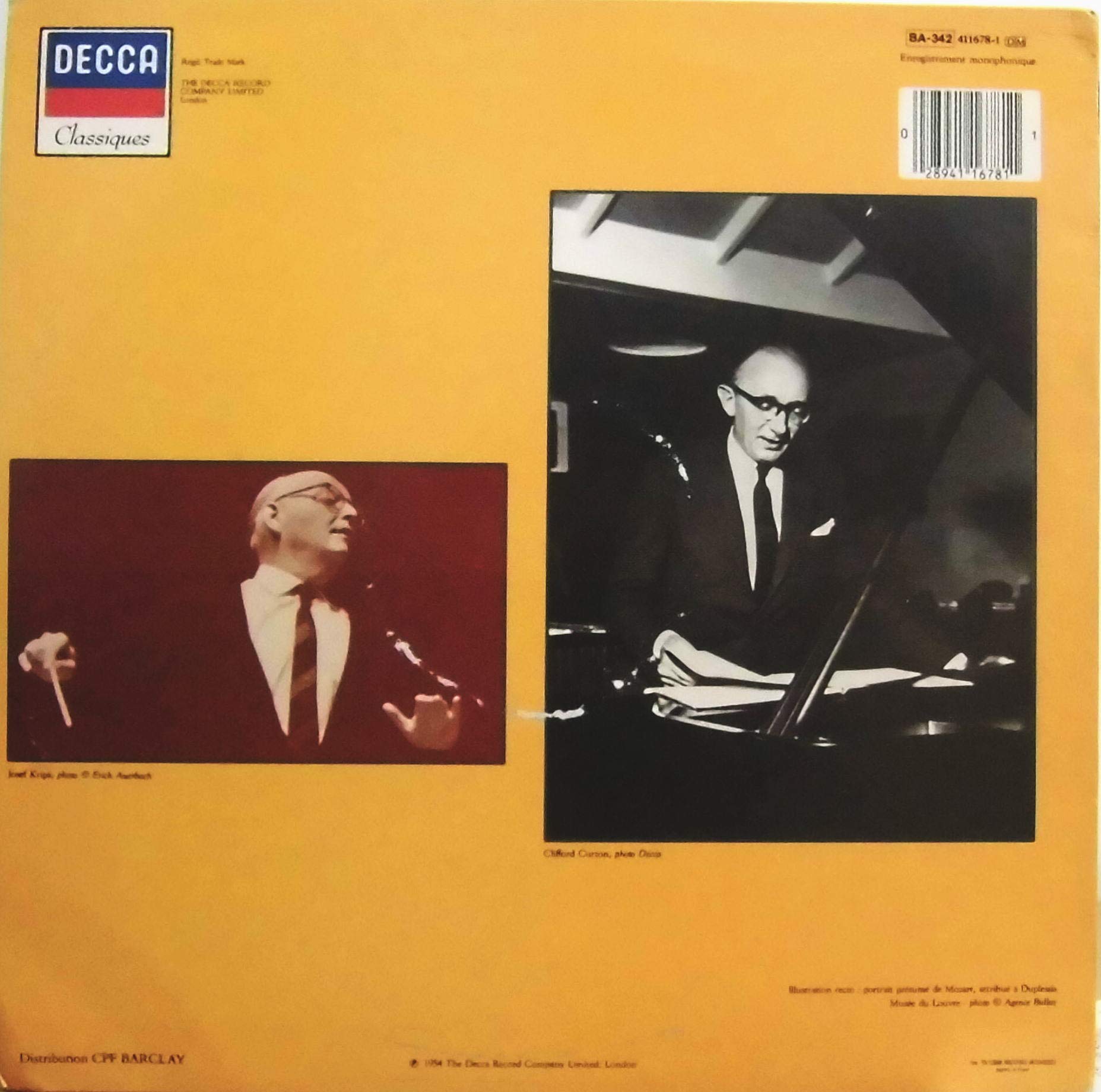 Amazon | Mozart : Piano Concertos No.23 & No.24 / Clifford