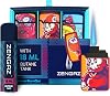 Zengaz Prefilled 3 Pack Cool Torch Lighters - Refillable Butane Lighter, Windproof Jet Flame, Rubberized Matte Finish, No Flint for Men & Women Plus Free 18ML Refill, for The Squad, 3-Count