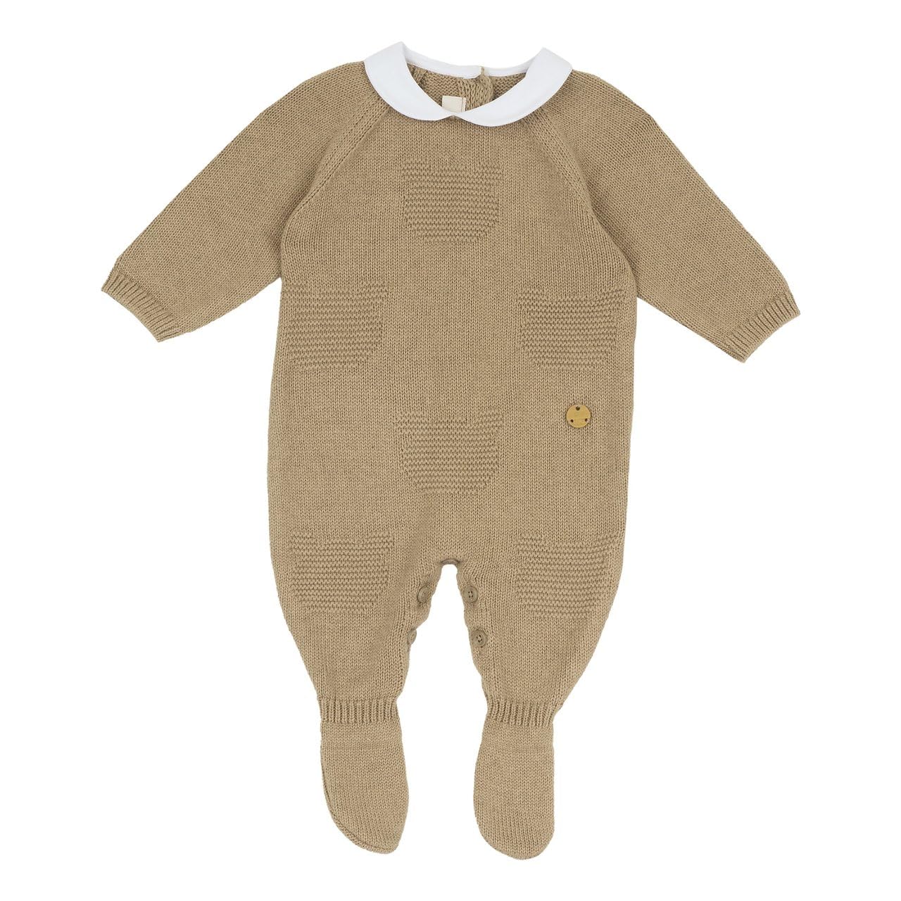 Chicco, Tutina aperta interno gamba, 100% Cotone