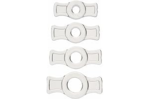 Doc Johnson Titanmen 4-Cring Set: Enhance Your Erections for Unforgettable Encounters