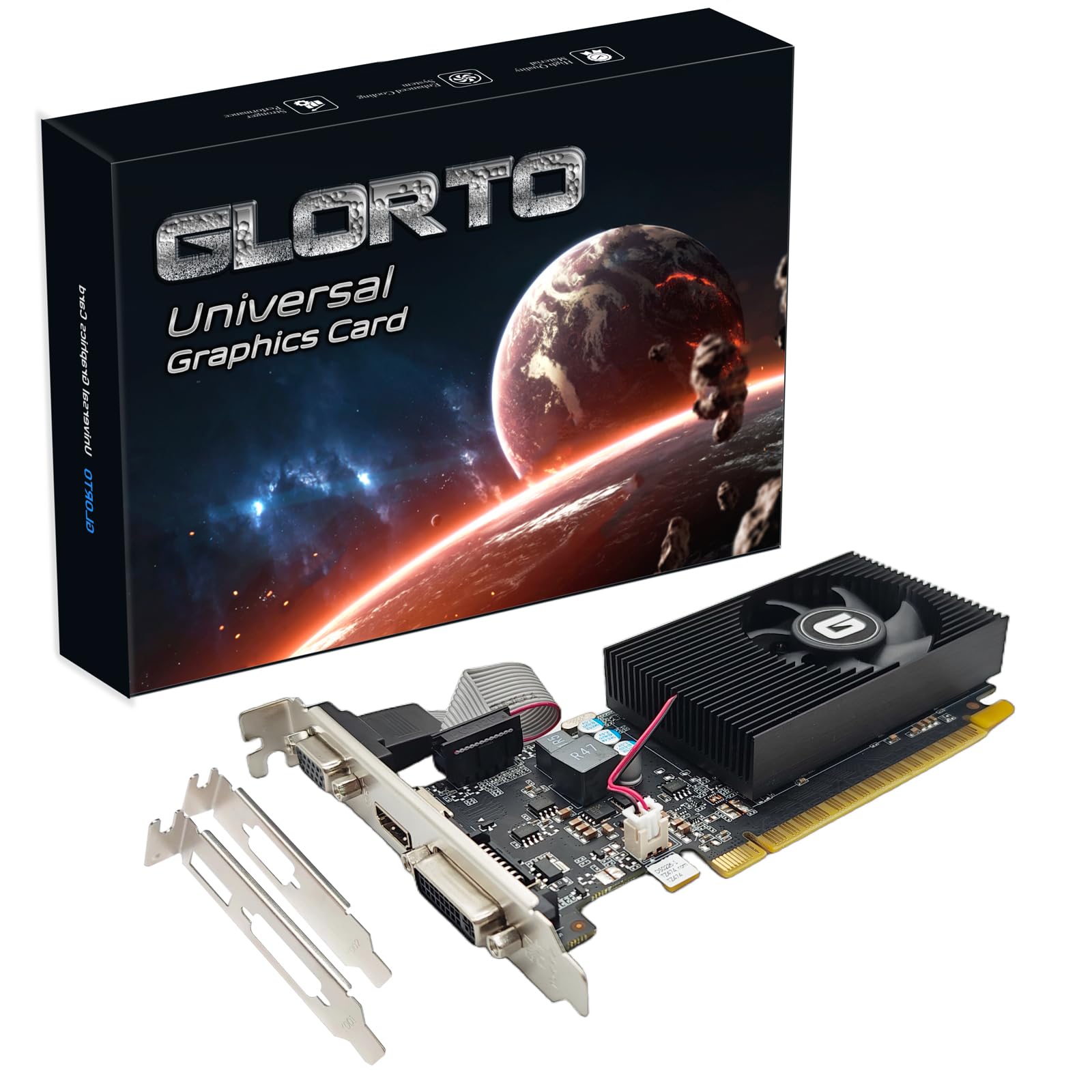 GeForce GT 740 4G DDR3 Low Profile Graphics Card for PC, SFF and HTPC, Entry Level GPU with Win11 Support