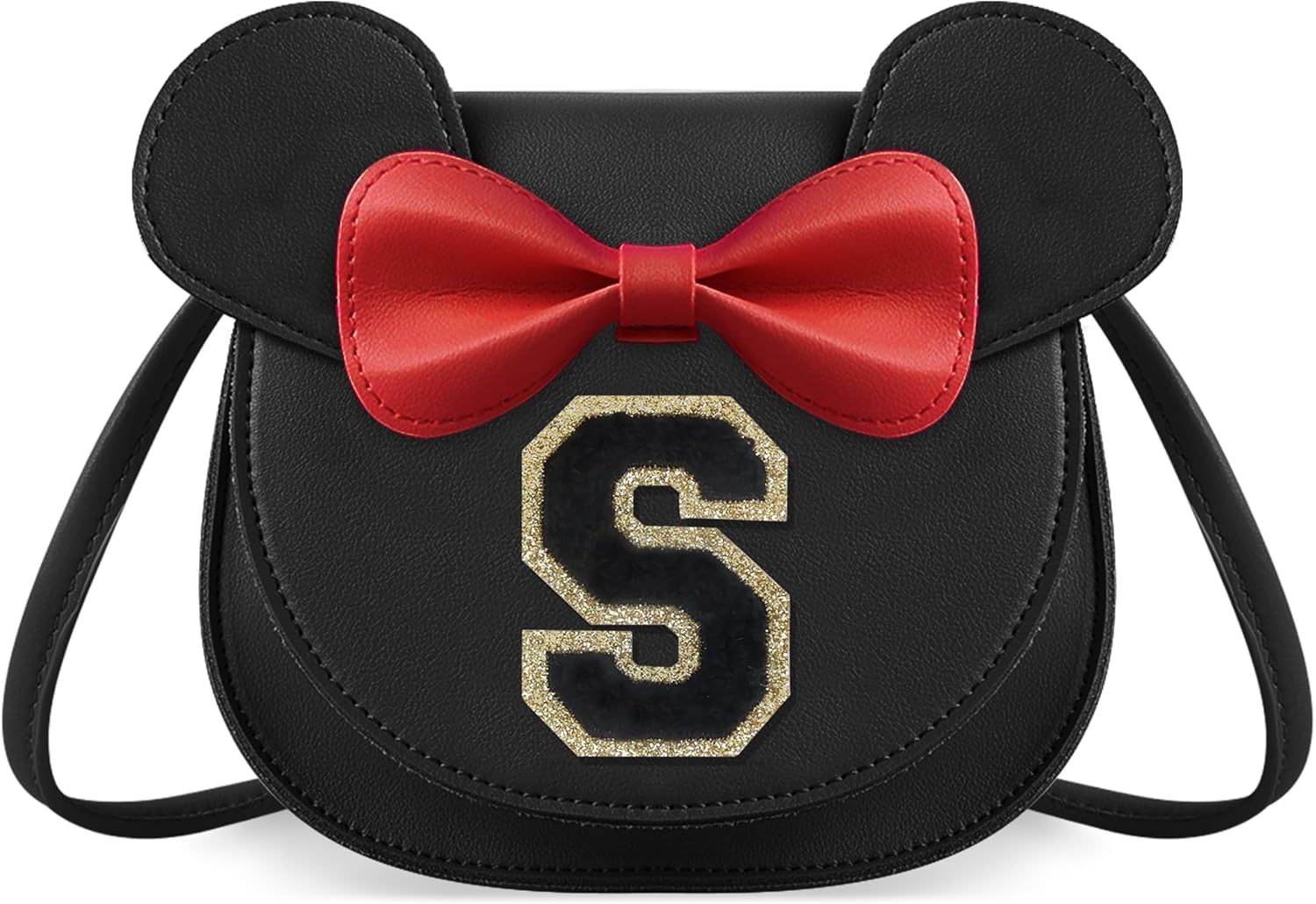 Little Girl Toddler Purse - Cute Mouse Ear Bow Crossbody Bag for 2-8 Year Olds - Birthday Gift - Image 8