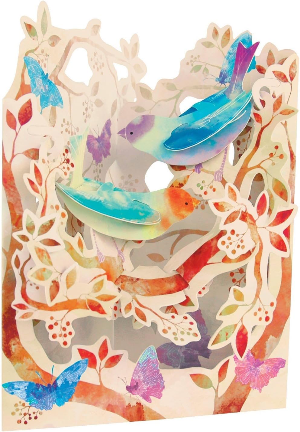Santoro Interactive 3D Swing Greeting Card, Baby Boy