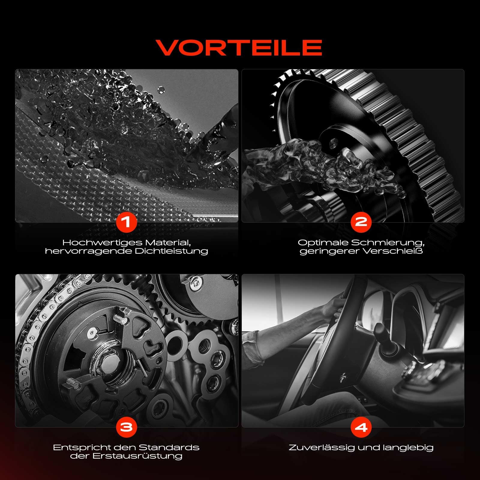 Frankberg Nockenwellenversteller Auslassseite für 1er F20 F21 3er F30 F31 F35 F80 M-i-n-i R55 R56 R57 R58 R59 R60 R61 1.4L 1.6L Benzin 2006-2021 11367536085