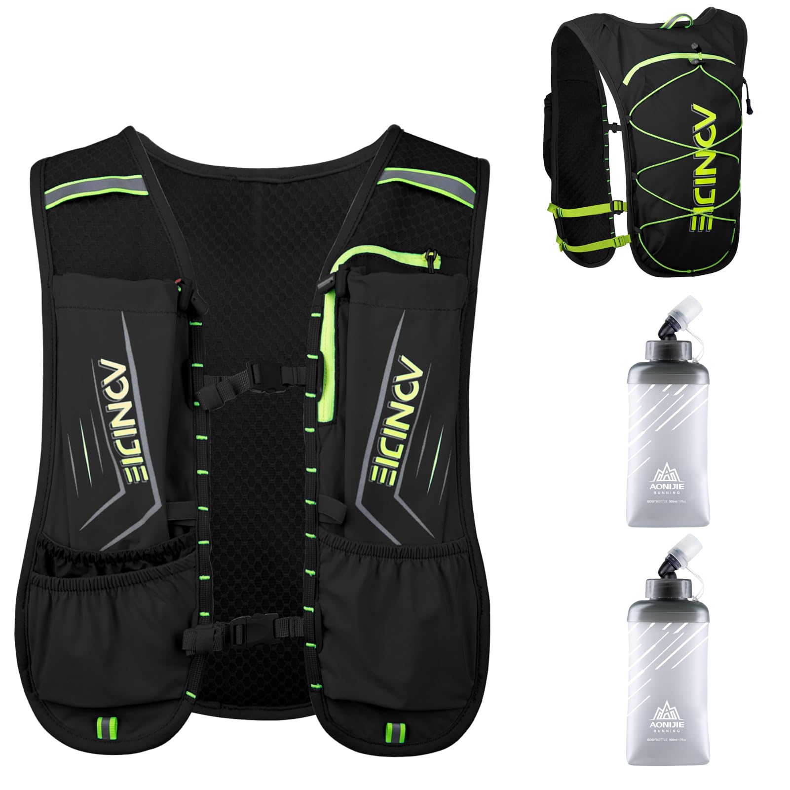 5 L Running Vest Backpack, Lightweight Hydration Vest Backpack for Women & Men Outdoor Sports, Marathon, Trail Race, Cycling, Hiking, Climbing โ image 1