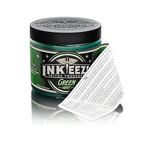 Miniatura 3 de INK-EEZE Green Tattoo Ungüento paquete de 2 unidades, para artistas y cuidado posterior, vegano, libre de crueldad, fabricado en Estados Unidos,