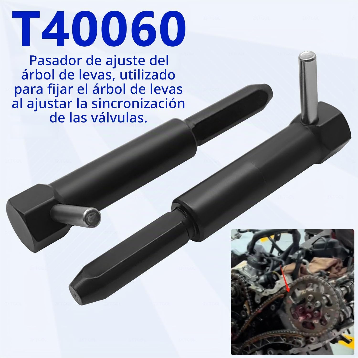 ZKTOOL Kit de Herramientas de Sincronización de Alineación del árbol de Levas del Motor, Aplicar para Motor VW Audi A6L 2.7 Q7 3.0TDi 4.0 4.2Tdi V8 CRD A4 A5 A6 A8 Q5 Q7 2.0D 2.7D 3.0TDI