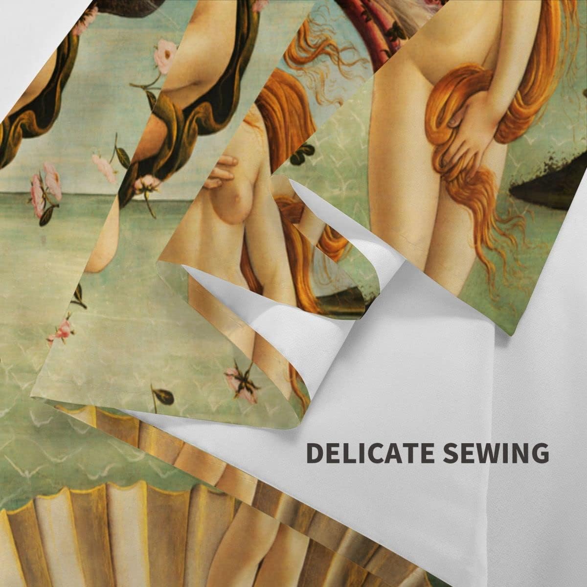 INVIN ART Tapestry Wall Hanging Art Home Decor, The Birth of Venus by Sandro Botticelli Art Print Painting for Living Room Bedroom Bathroom Dorm