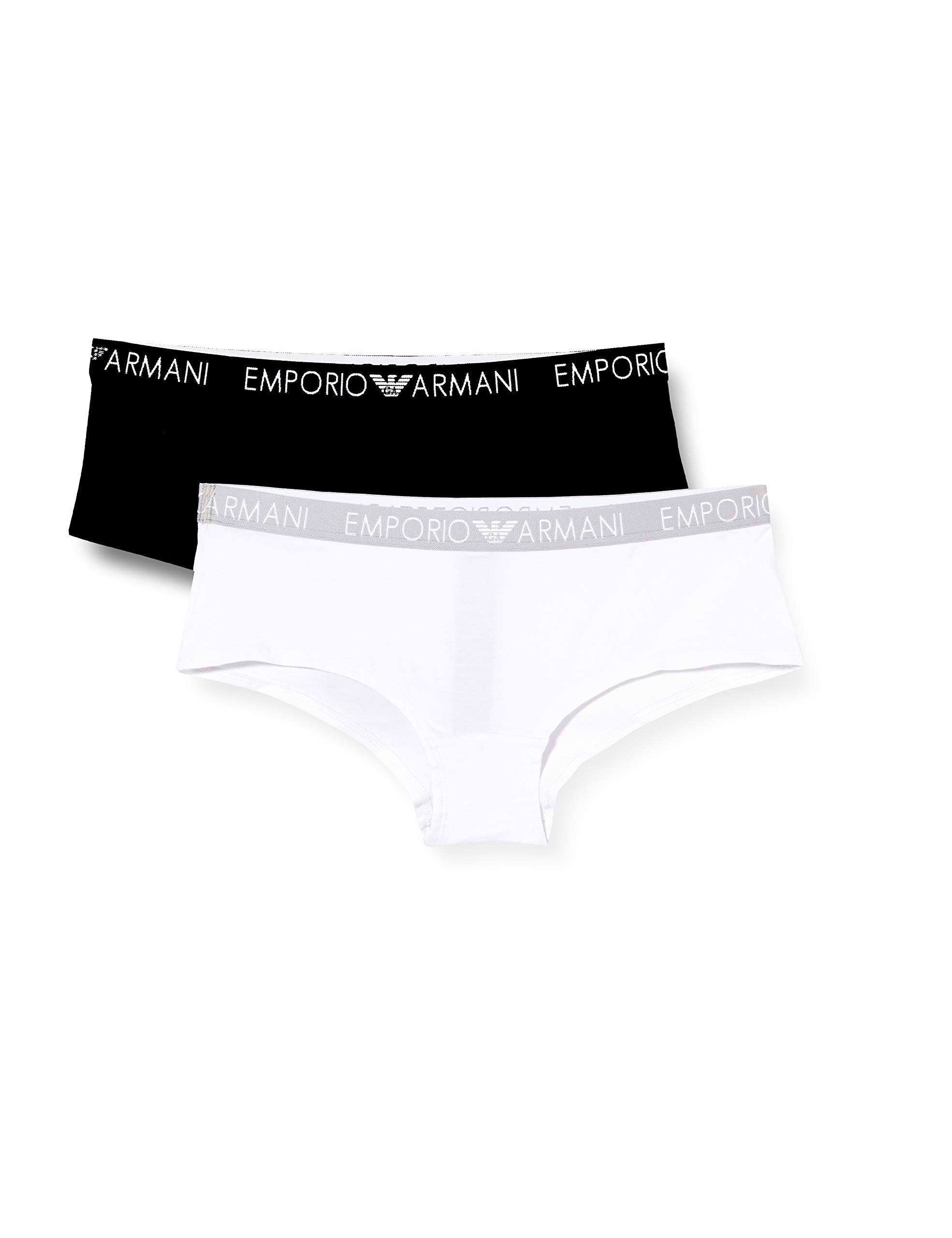 Emporio Armani Underwear Women's Iconic Cotton Underwear, BIANCO, L