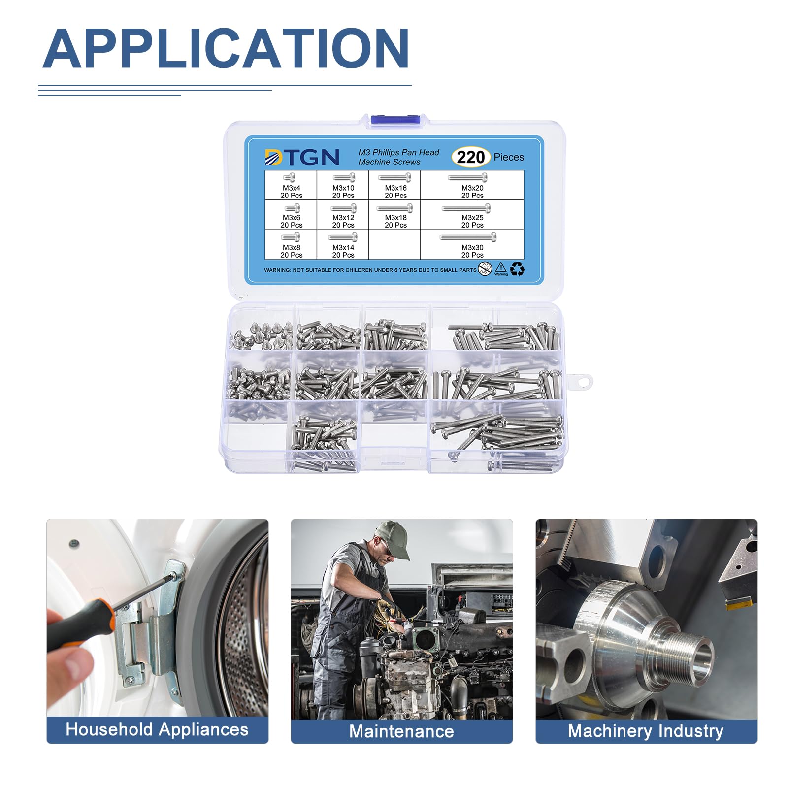 Viti Testa Piatta Assortimento Autofilettanti Con Intaglio Piatte - Foto 2