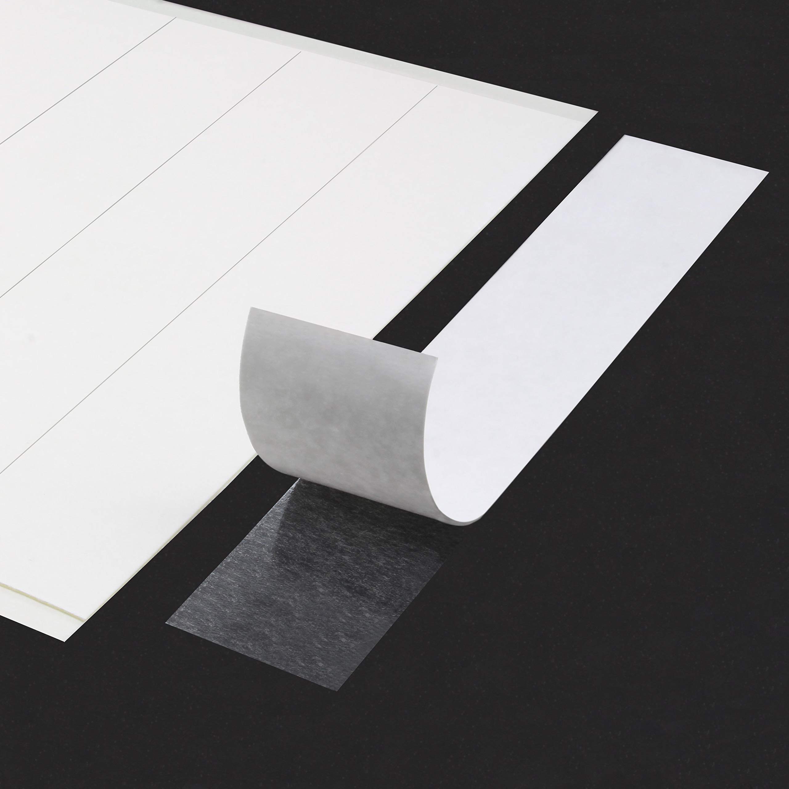 KLEBESHOP24 Bastel-Klebestreifen doppelseitig 20 x 100 mm, 1500 Stück