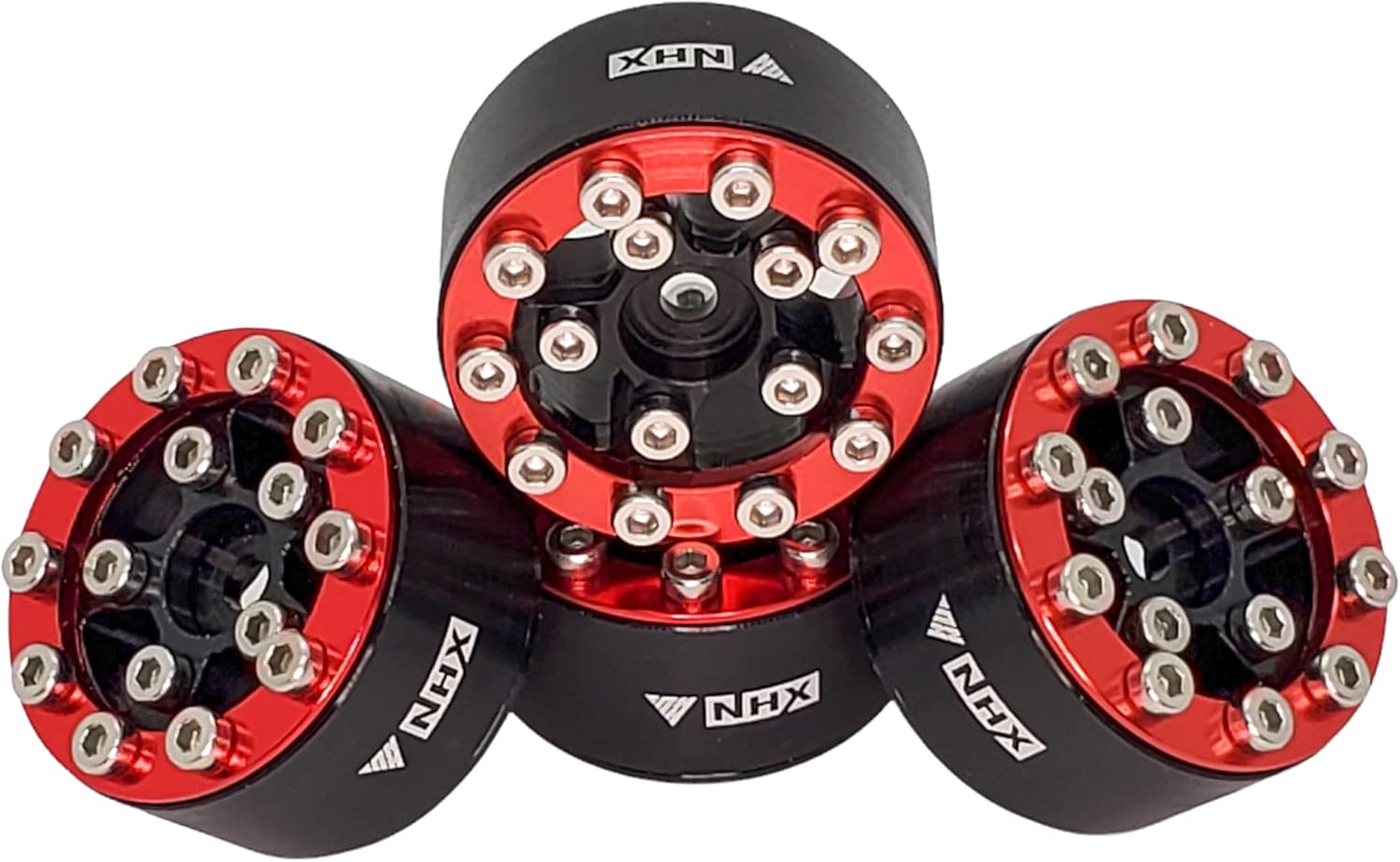 Amortisseurs RC Réglables En Aluminium NHX Pour Traxxas 4-TEC/RS4 1/10 - Lot De 2, Couleur Noire