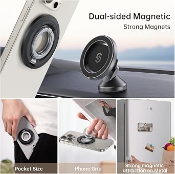 SYNCWIRE for MagSafe Car Mount and Phone Ring Holder