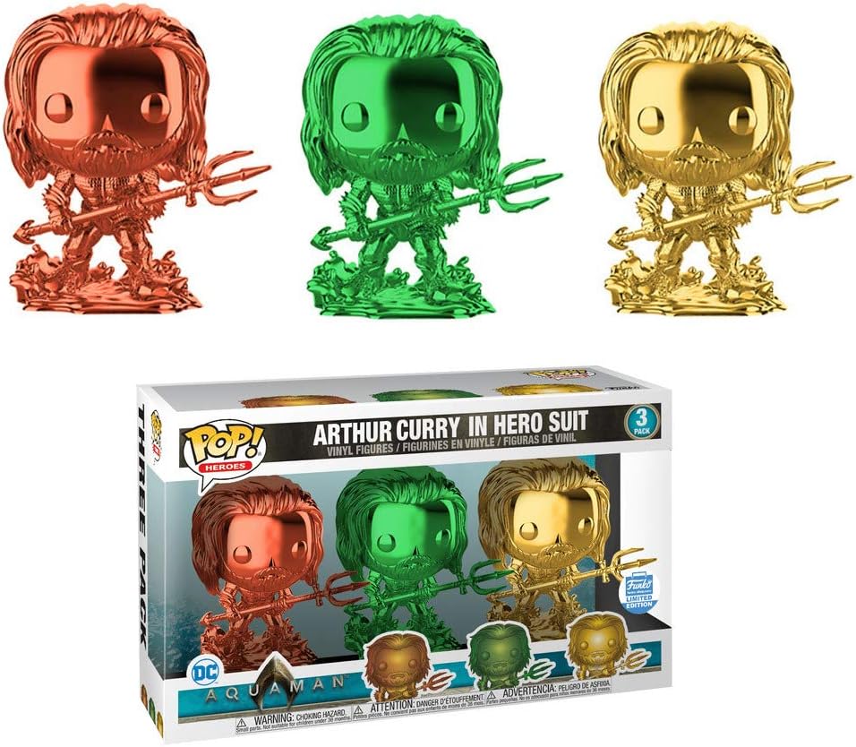 Funko Pop 3-Pack Heroes 43216 Aquaman
