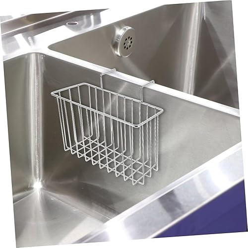 Miniatura 6 de Cesta de drenaje para fregadero de cocina, soporte de esponja multifuncional para fregadero