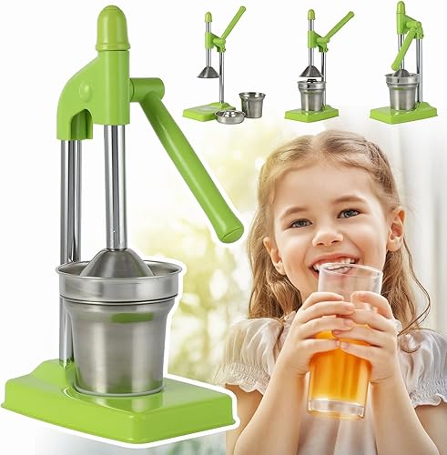 Miniatura 4 de Prensa manual de exprimidor de hierro fundido,Prensa manual de exprimidor,Exprimidor de limón de acero inoxidable para cocina de bar,Máquina de