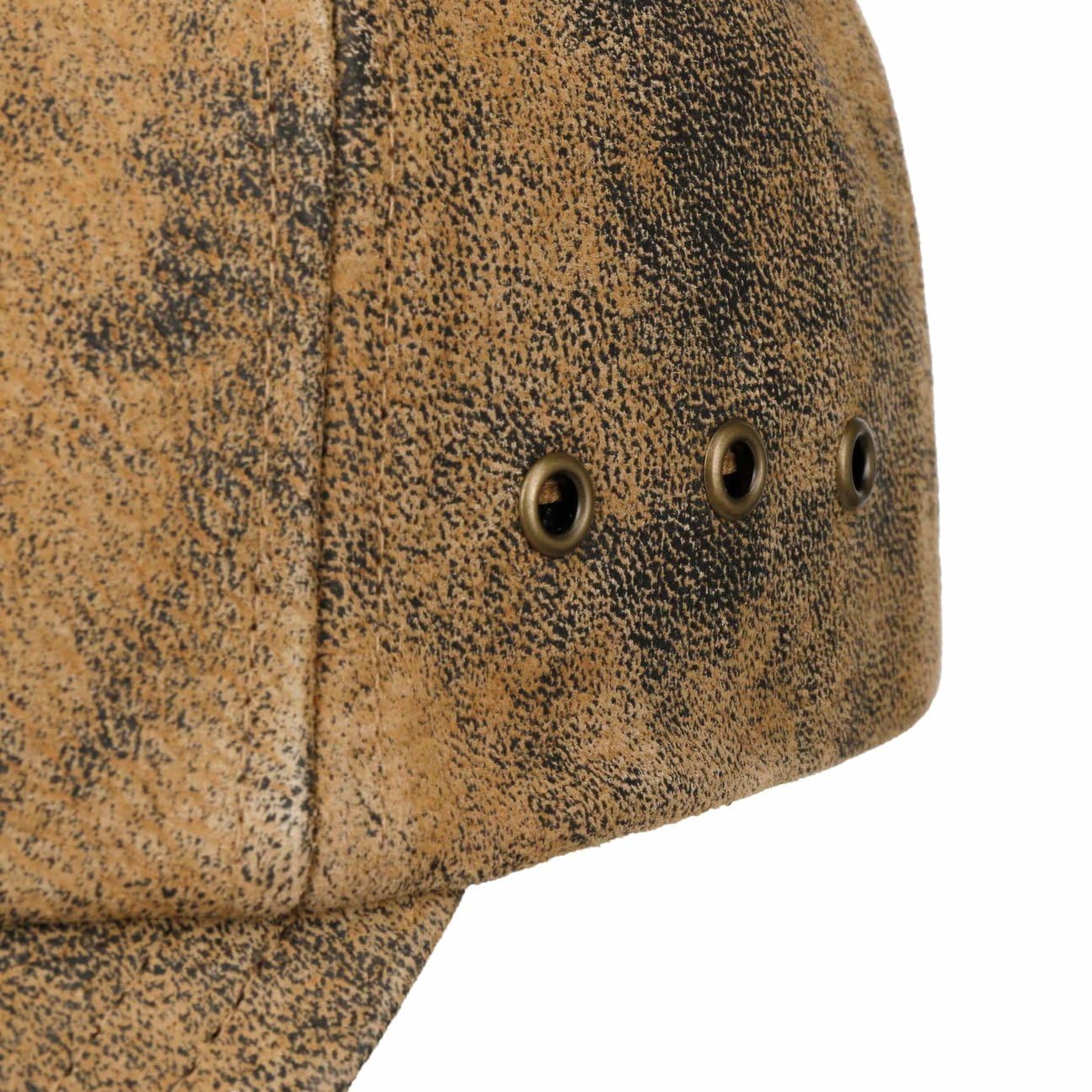 Stetson Rawlins Pigskin Basecap Vintage Look Ledercap Strapback Herren Sommer Winter