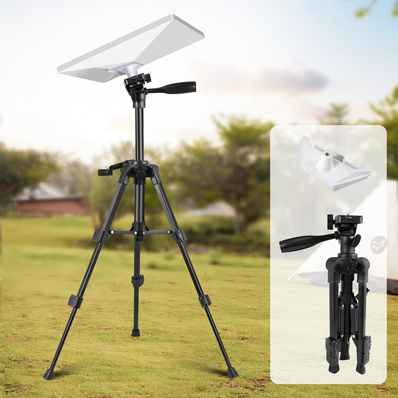 Supporto Tetto EDUP Per Starlink Mini - Montaggio Antifurto Per Satellite, Diametro 12-48mm - Foto 3