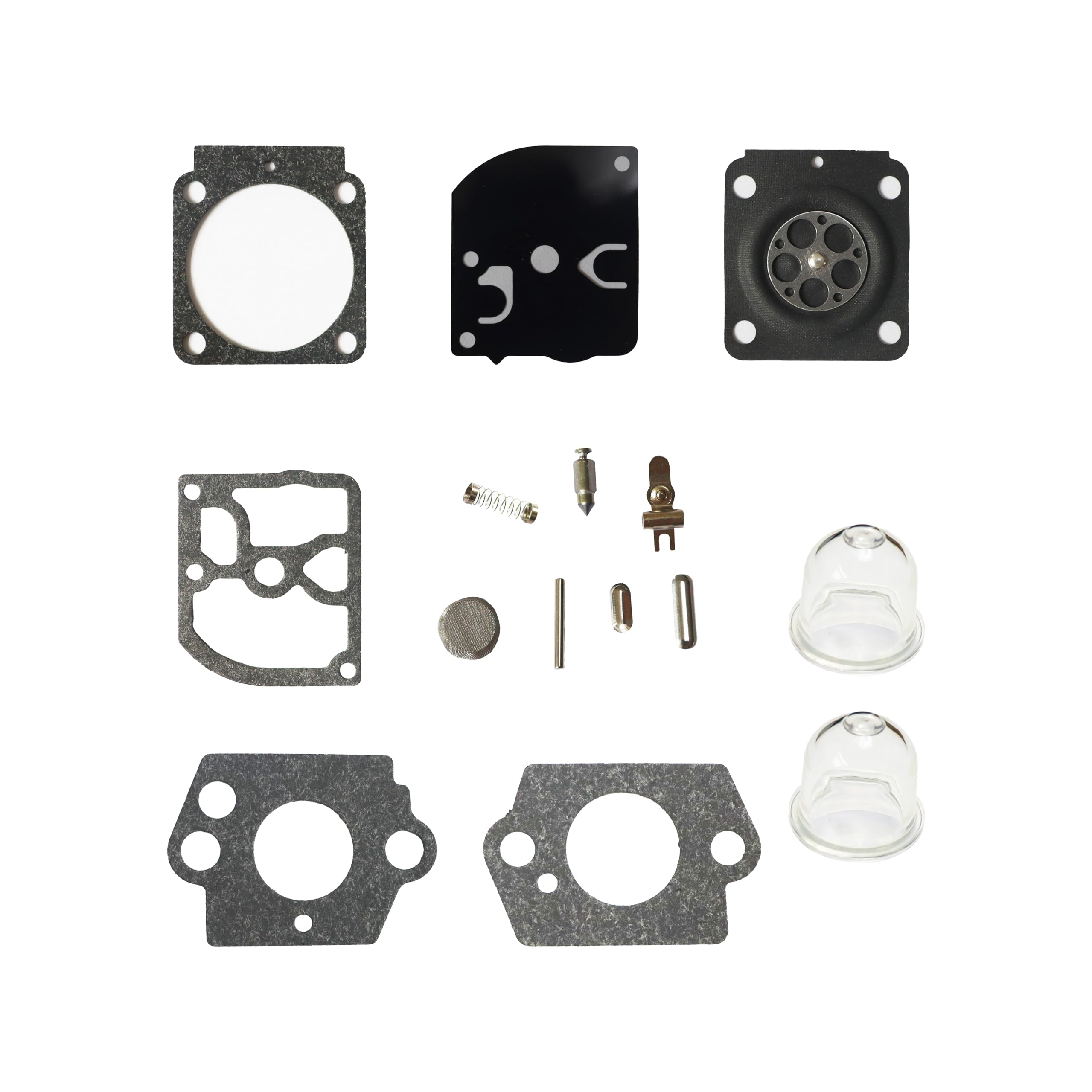 Kit de réparation de joint de carburateur Stihl FS38 FS45 FS55 FS46 HS45 BG45 BG85 MM55 BT45 MS171 MS181 MS181C MS211 C1Q-S66