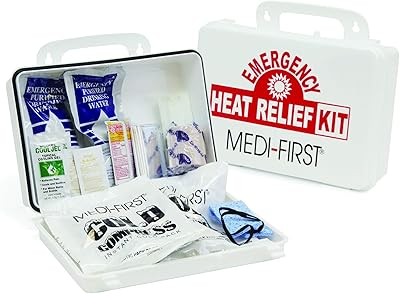Medique Heat Relief Kit Helps Lower Core Body Temperature and Rehydrate and Restore Electrolytes