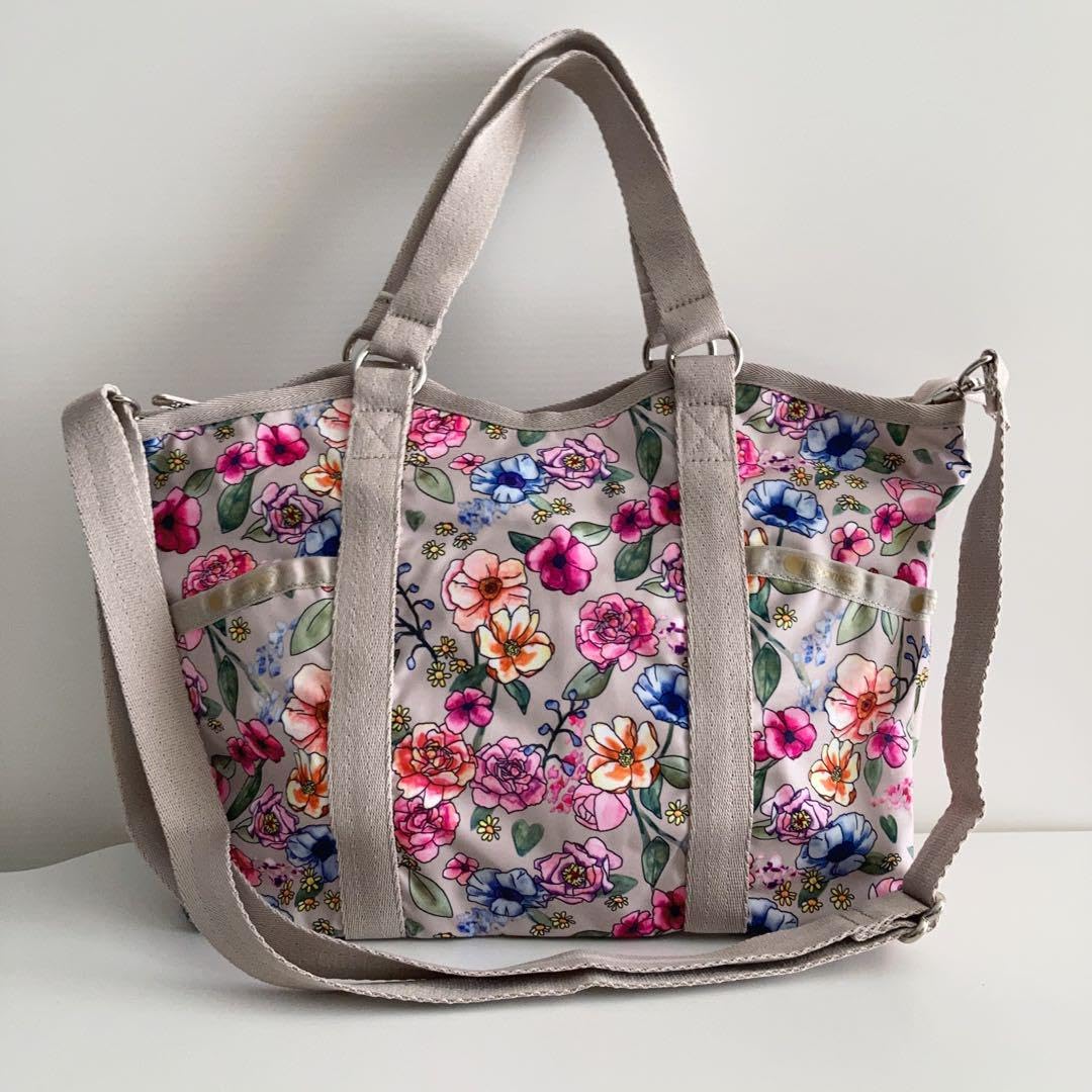 Amazon.co.jp: レスポートサック 花柄 ショルダーバッグ 旅行