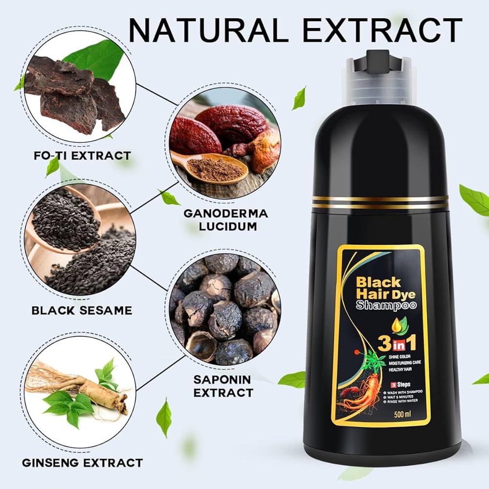 Clemvita Pure Colla Shampoo ブラック Amazon.com : cosmpro Black Hair Dye Shampoo 3 in 1 for Women