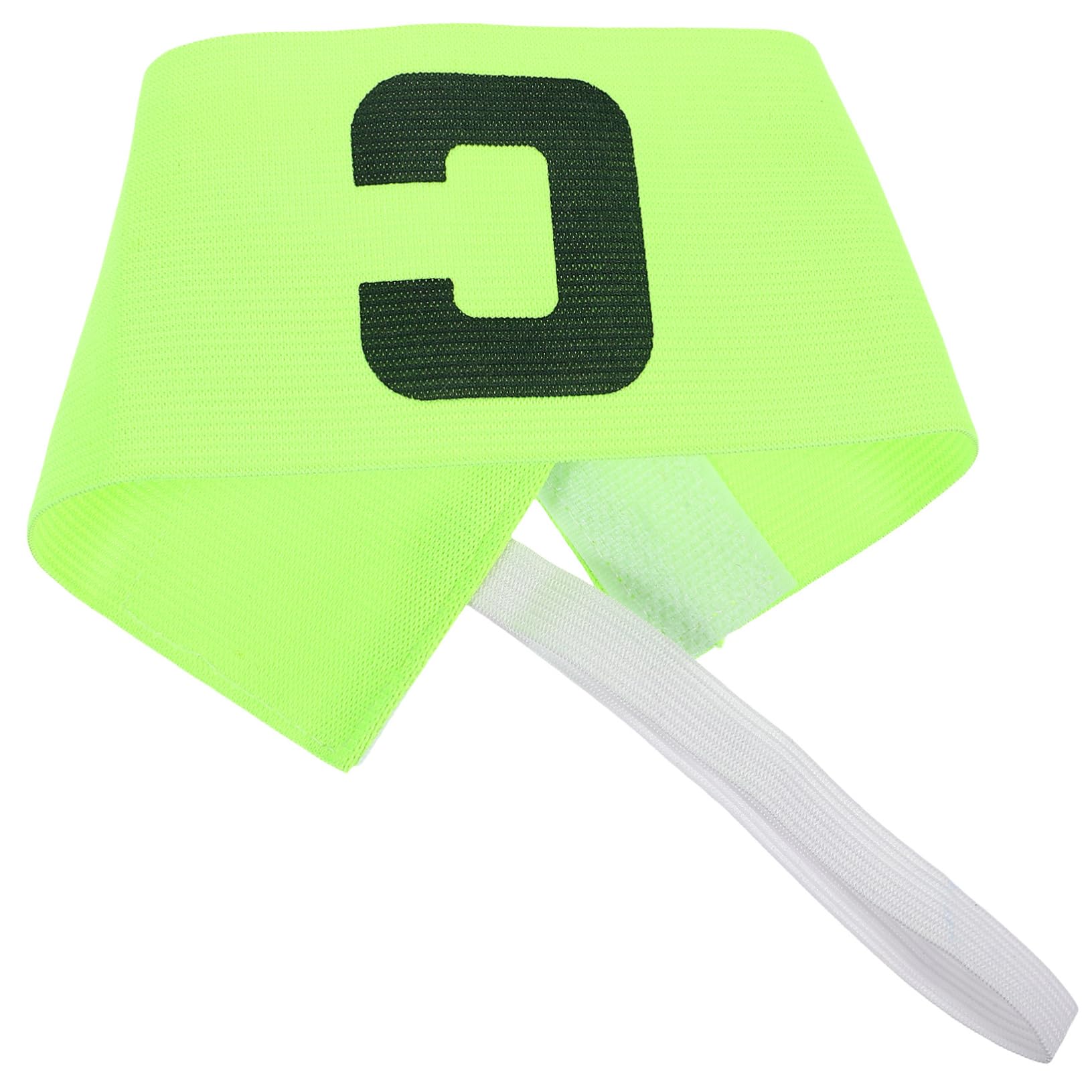 GOOHOCHY Football Captain c Armband Soccer Captain Band Arm Sleeves for Sports Adjustable Design Light Weight for Storage