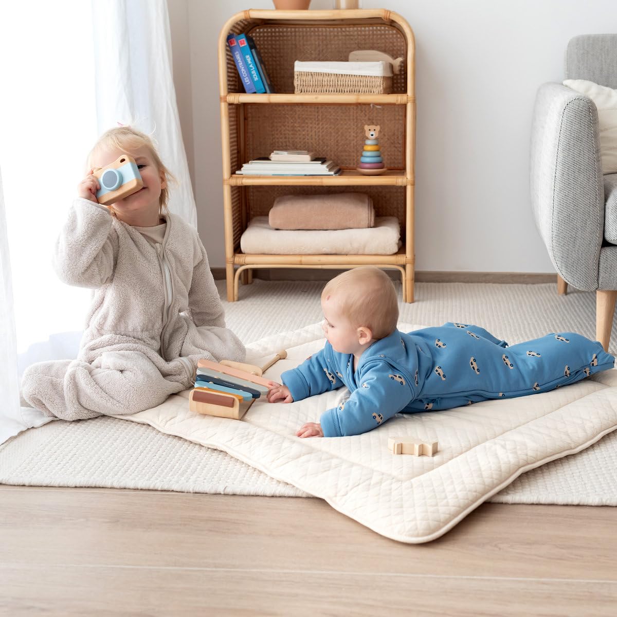 Bemini by Baby Boum 161bmini83sf Sacco a pelo sacco nanna Softy 6 – 24 mesi