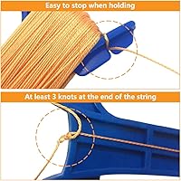 Vista 4 de Mint's Colorful Life Mango de cuerda de cometa - Línea de 300 pies para cada carrete (paquete de 2)