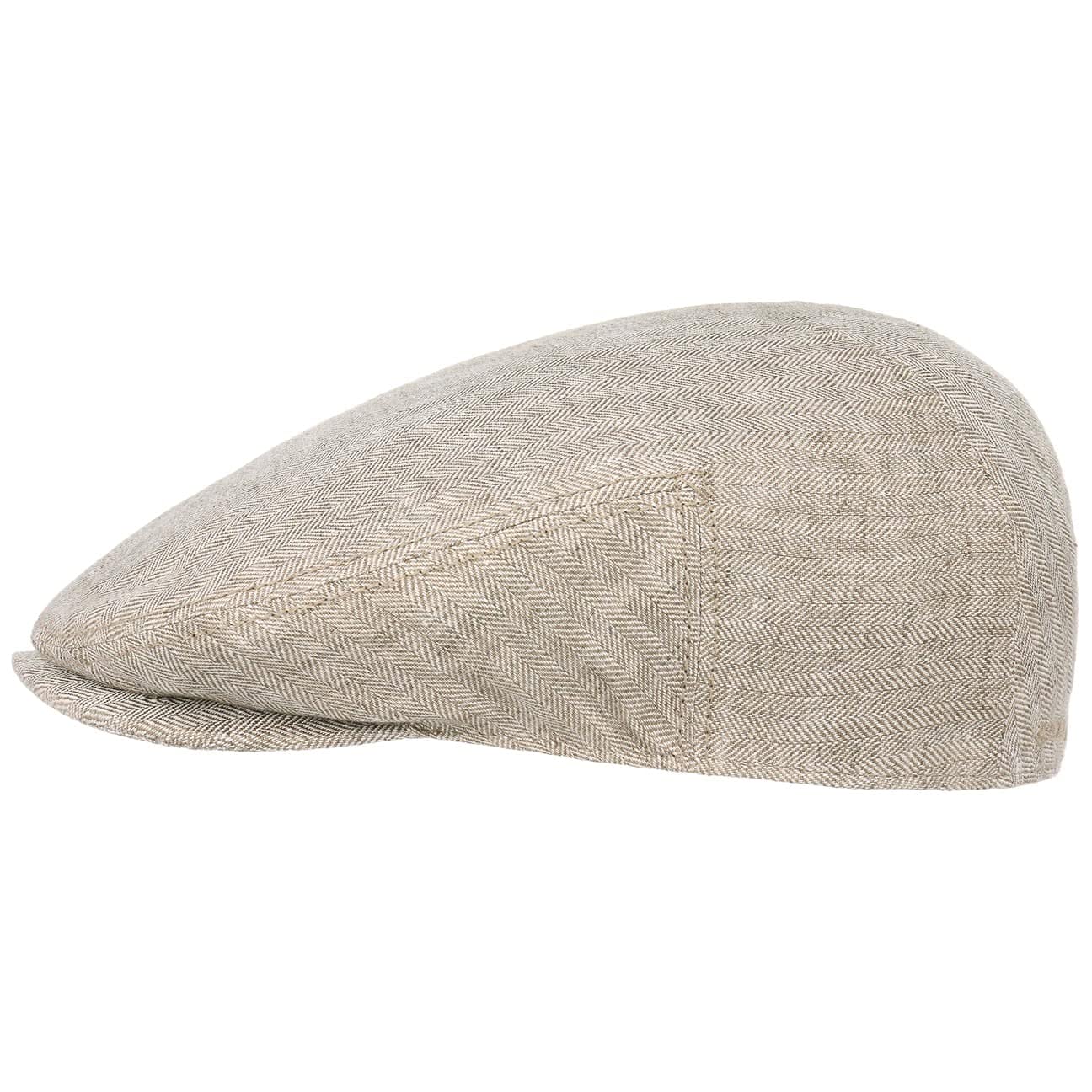 Stetson Gorra de Lino Woodfield Mujer/Hombre - Made in The EU Gorro Ivy Gorras Planas Gorros con Visera Visera, Forro Primavera/Verano