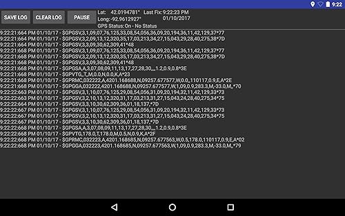 GPS Info & NMEA Logging