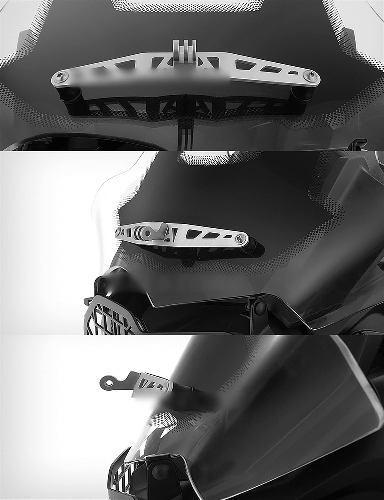 pour BMW S1000XR 2020 2021 - Enregistreur De Conduite De Moto Caméra Support Argent Accessoires S 1000 XR