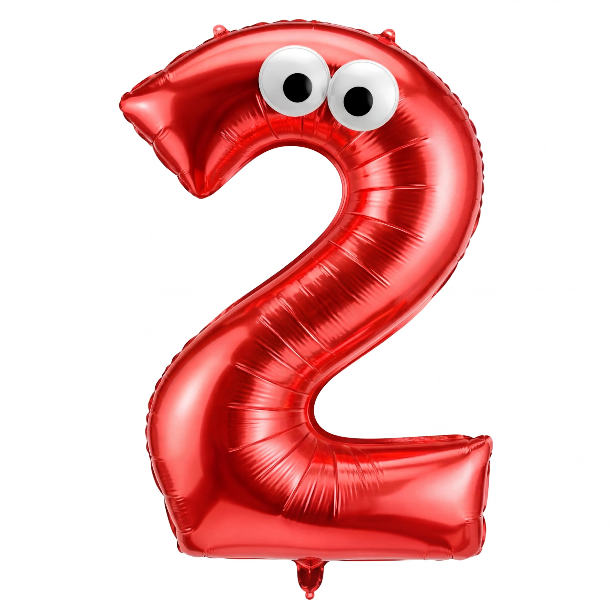 Charnoel Red Monster 2 Balloons 40 Inch Red Birthday Party Decorations