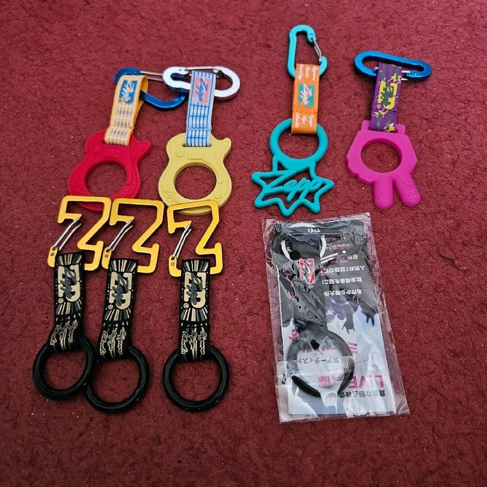 Amazon.co.jp: ギター型 カラビナ zepp 邦ロック バンド : ホビー