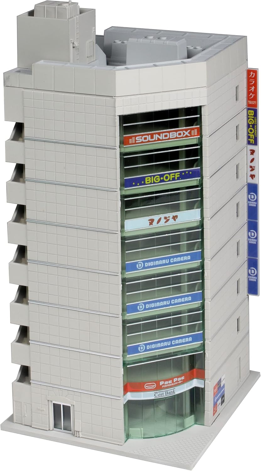 KATO N Gauge Tenant Building 1 Gray 23-436C Diorama Supplies