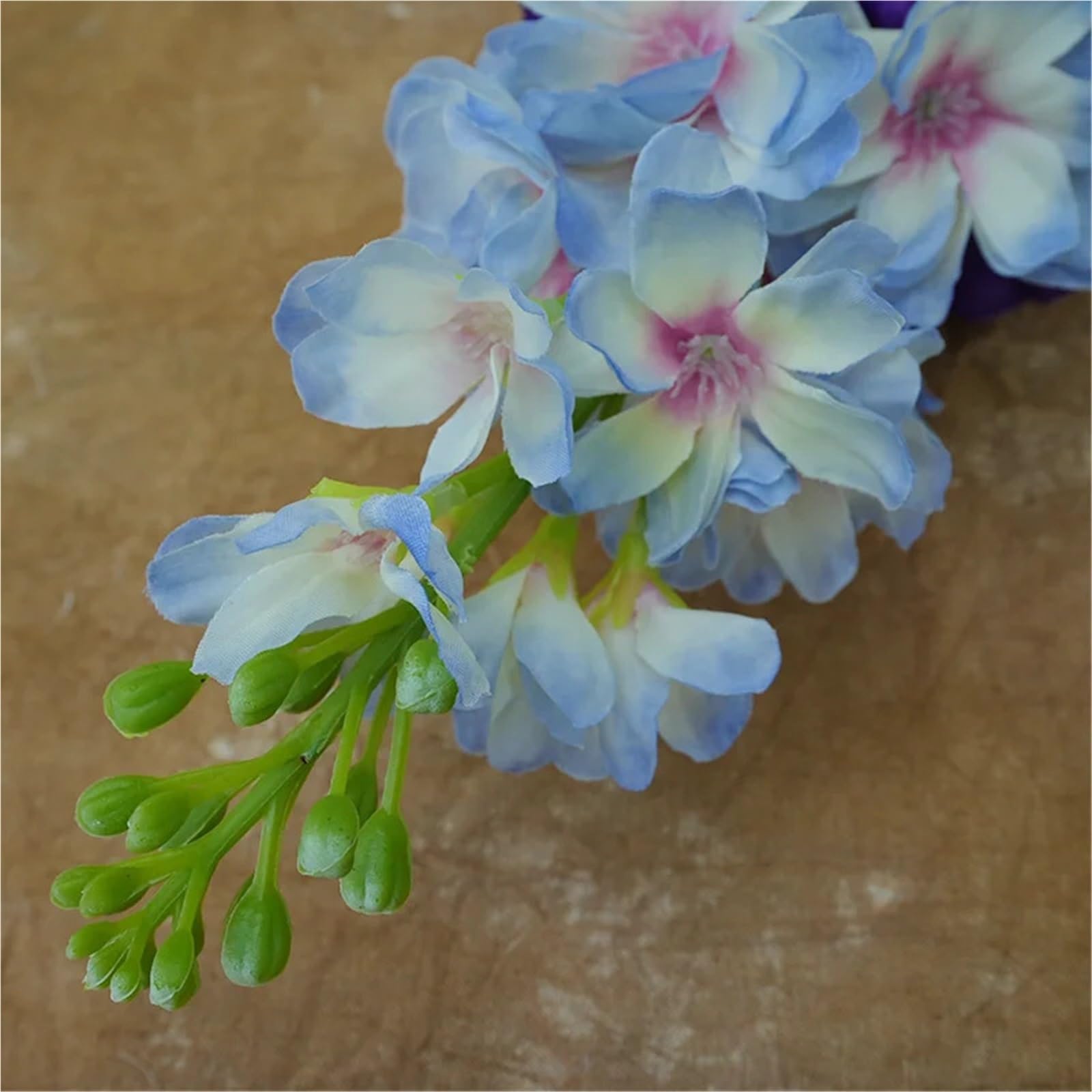 Artificiali Delphinium Ajacis Delphinium di fiori seta artificiale