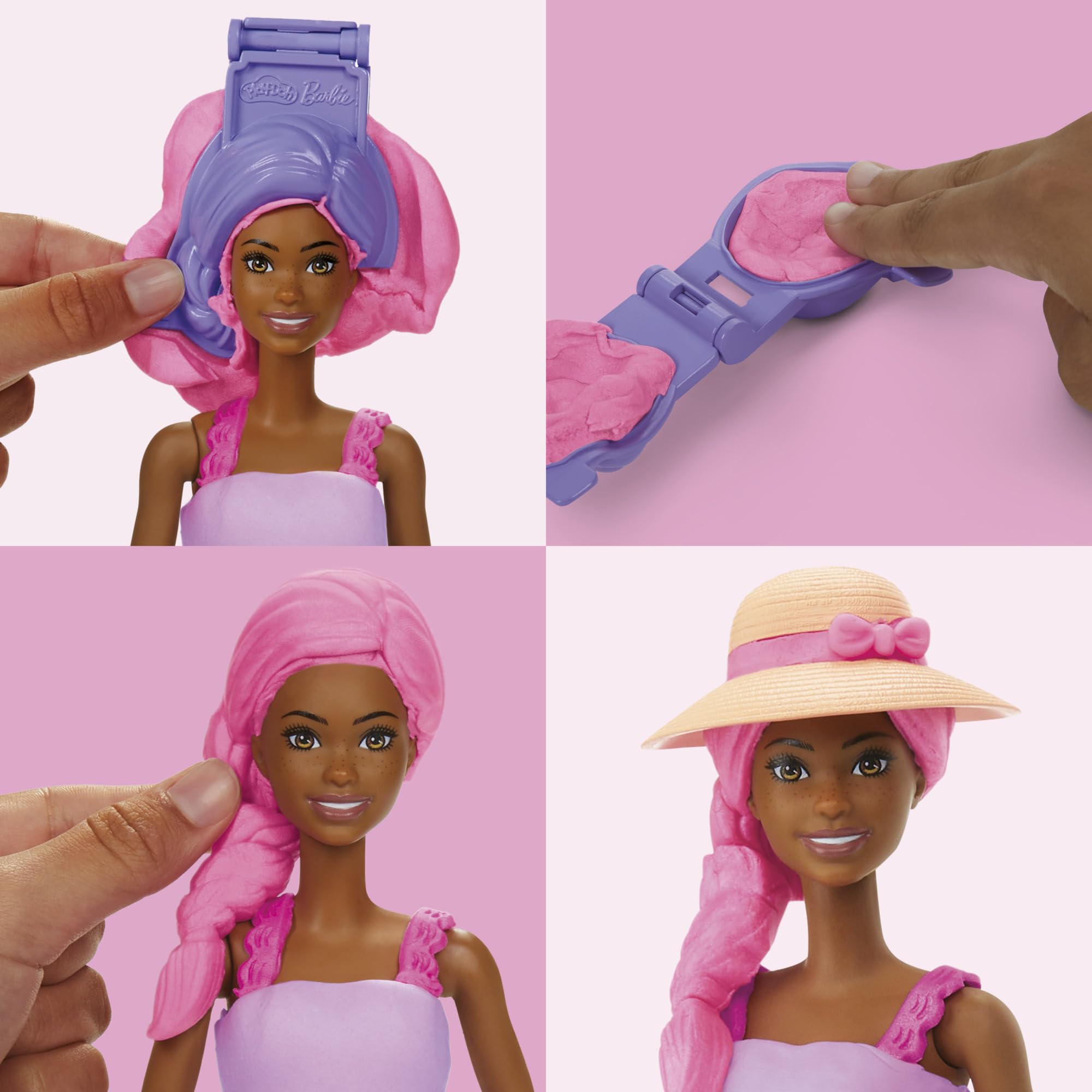 Play-Doh Barbie Garden Party Doll Set, Pink, 29,21 cm - Image 3