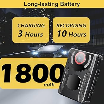 Amazon.com: rgjzkgn Body Camera with Audio and Video Recording