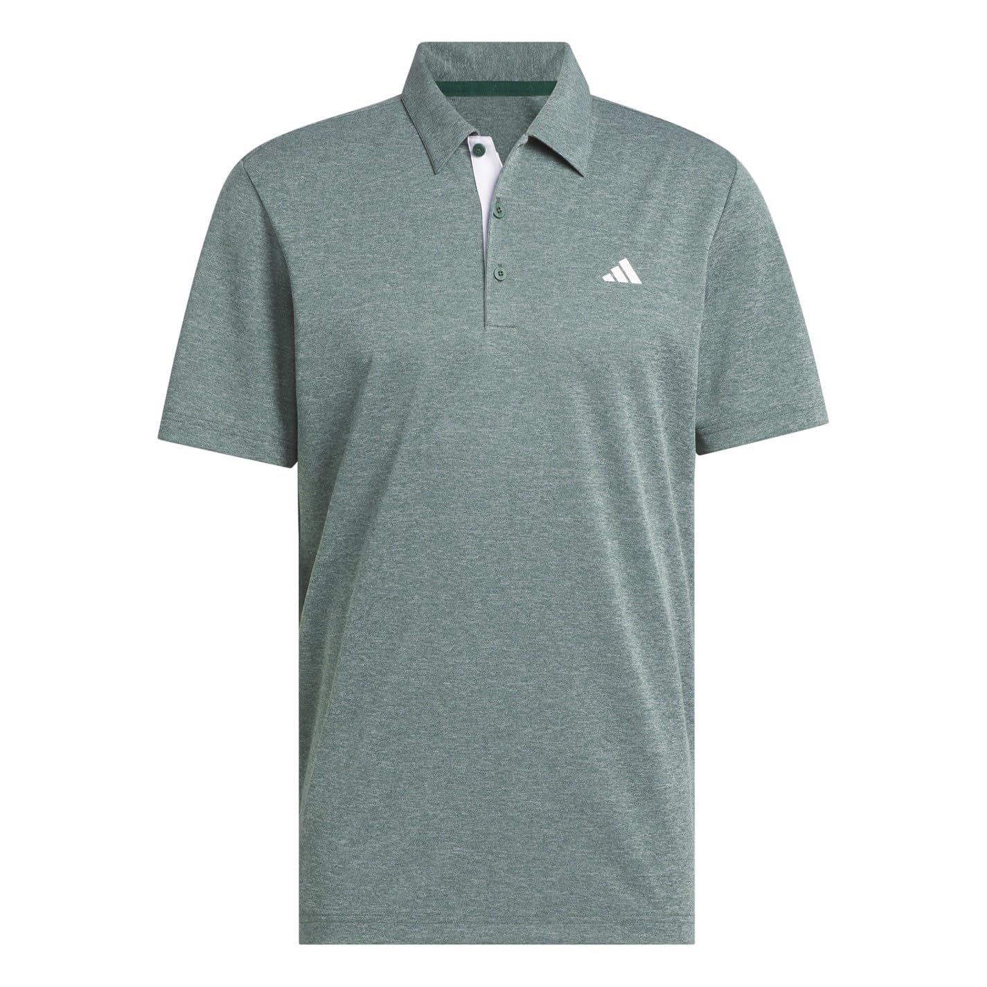 Adidas Men's Green Heather Polo Shirt in Size 2XL, Sports Direct