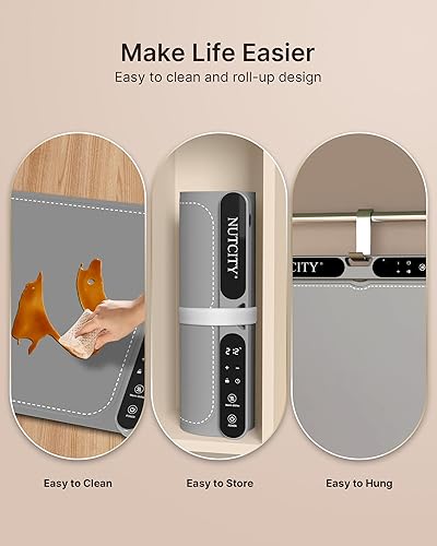 Miniatura 5 de Warming Mat for Food-Extra Large (40x15 Inches) -Electric Silicone Food Warmer Trays for Chafing Dishes & Buffet7 Temperature Settings, 8H